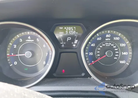 2013 Hyundai Elantra Limited z USA, uszkodzony, nr VIN 5NPDH4AE7DH420097